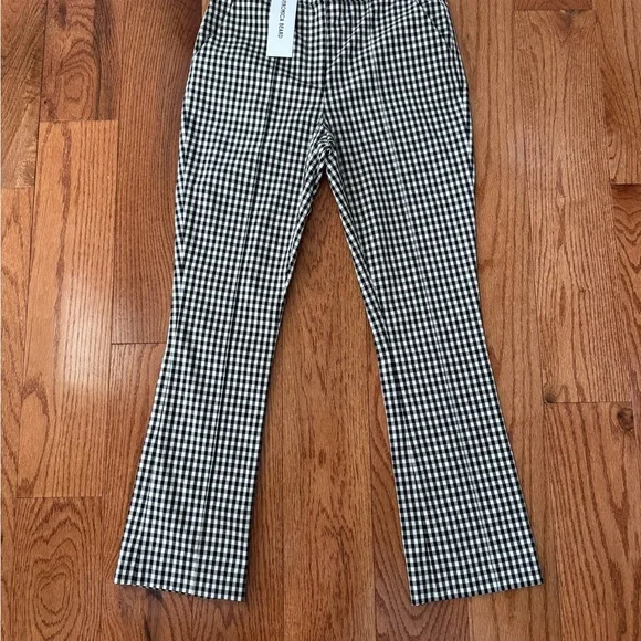 Veronica Beard Black Gingham Tani Pants. Size 0 & 2. Brand new!